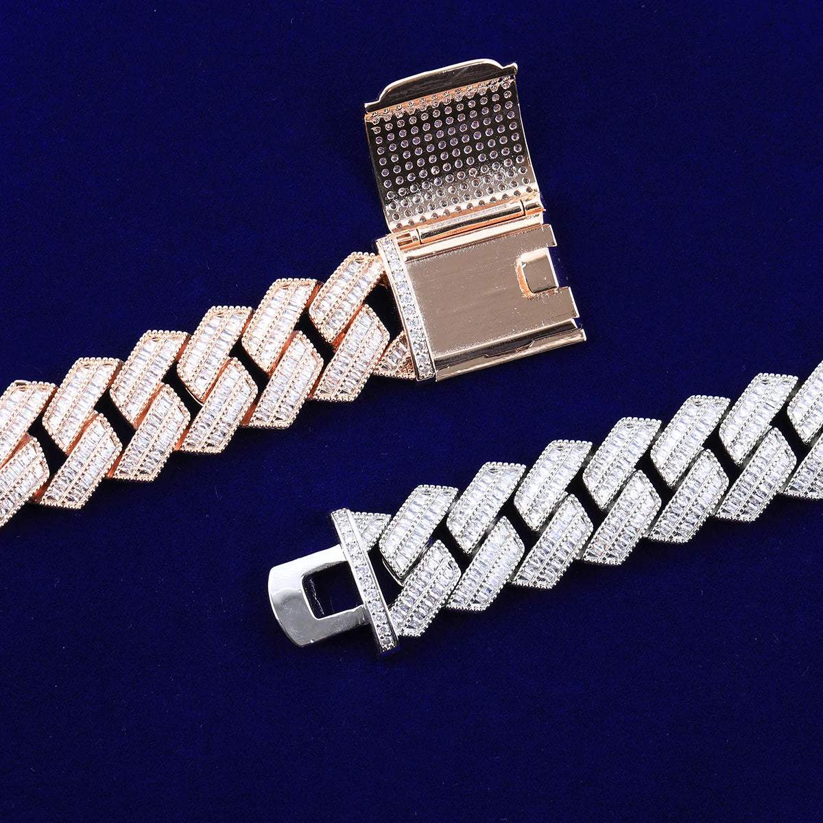 Bling "Prong Cuban" Bracelet 25mm