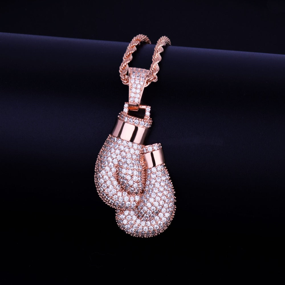 Bling "Boxer" Pendant