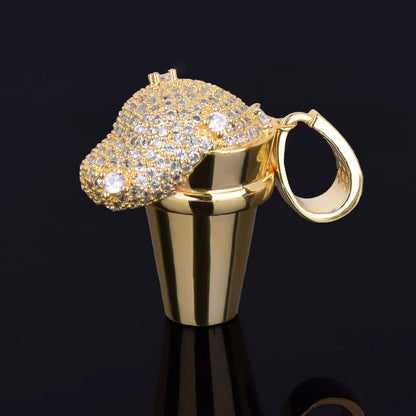 Bling "Lean" Pendant