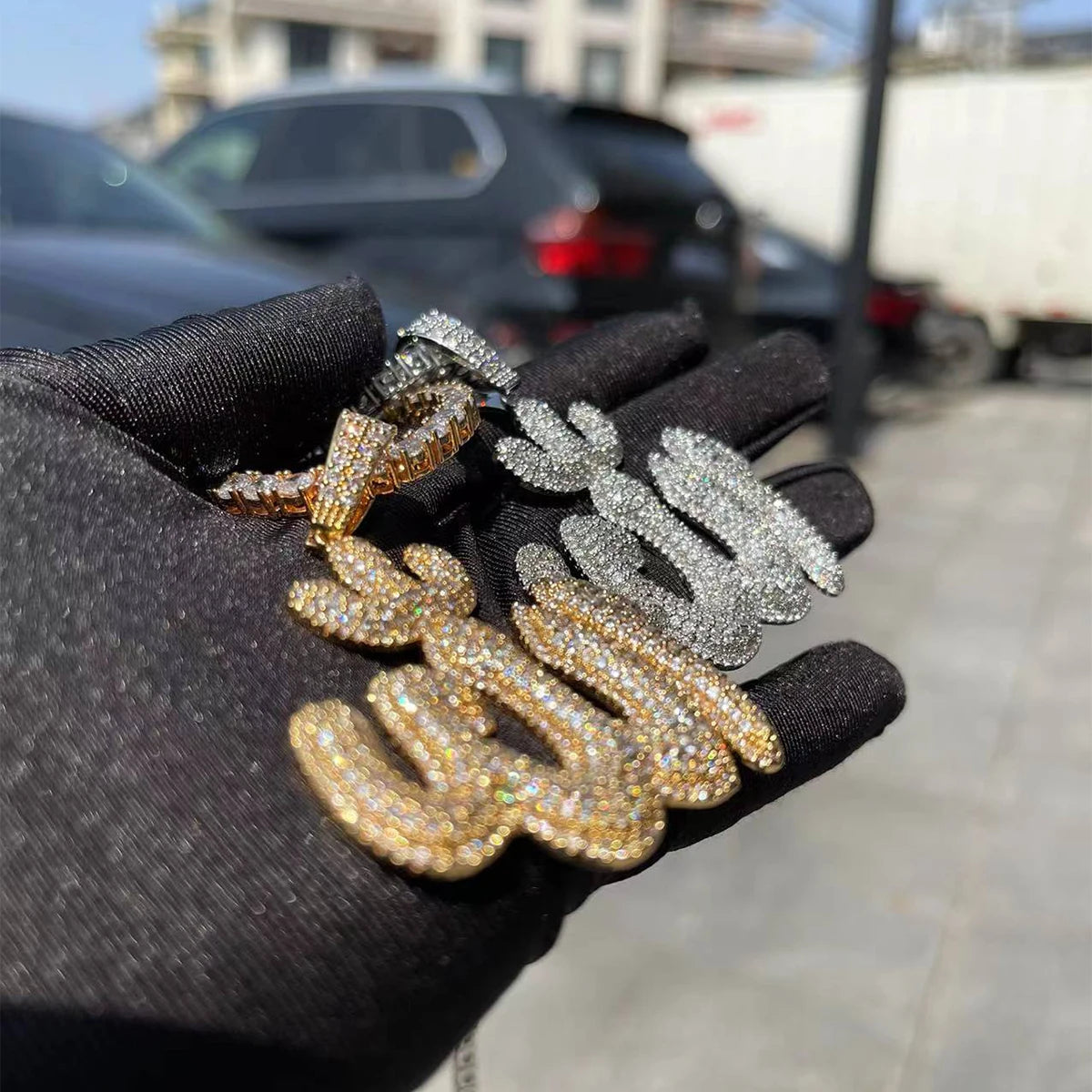 Bling "Allah" Pendant II