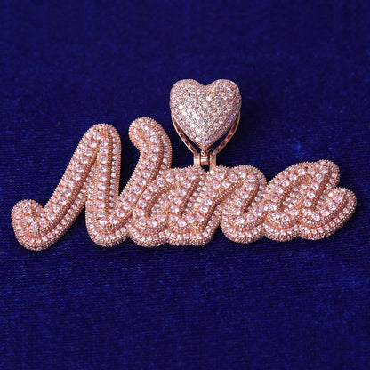 Bling "Amour" Custom Pendant