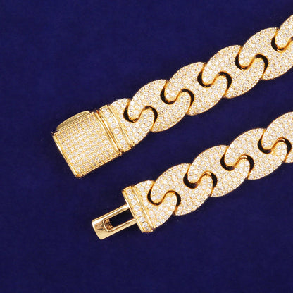 Bling "Gucci  Link II" Bracelet