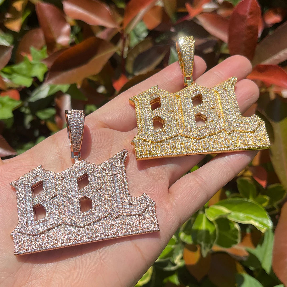 Bling "Brothers By Loyalty" Pendant