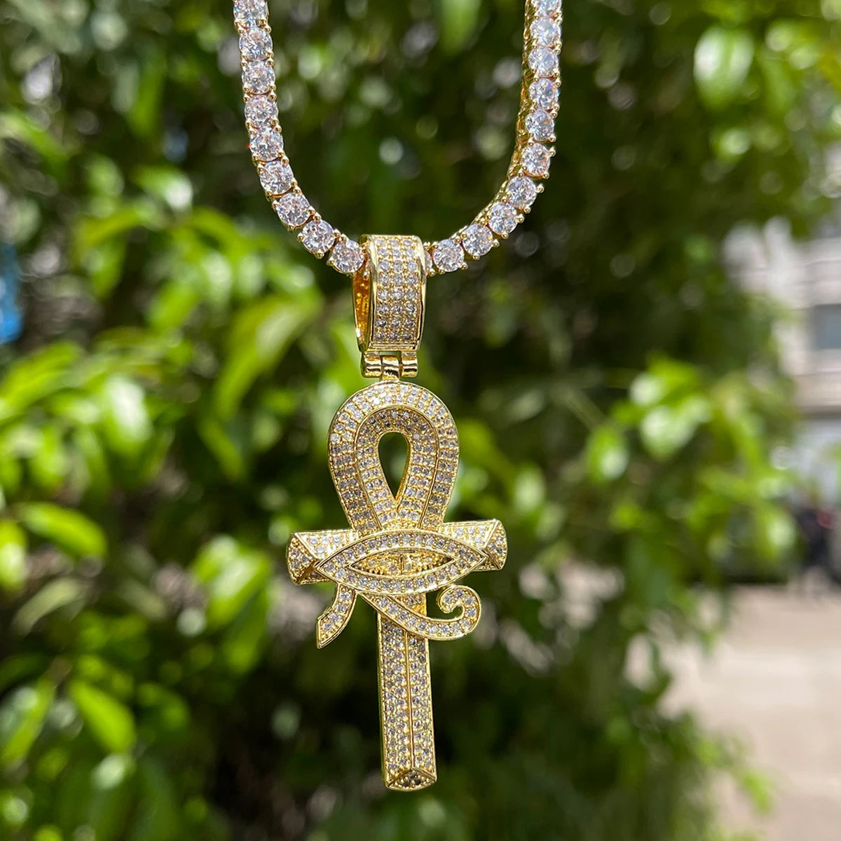 Bling "Eye of Horus" Pendant