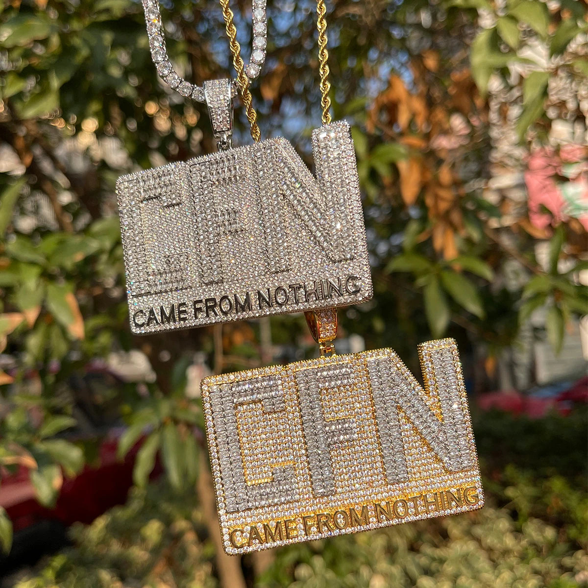 Bling "CFN" Pendant