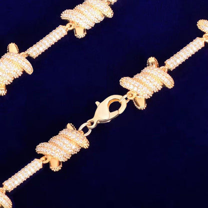 Bling "Barbed Wire" Chain