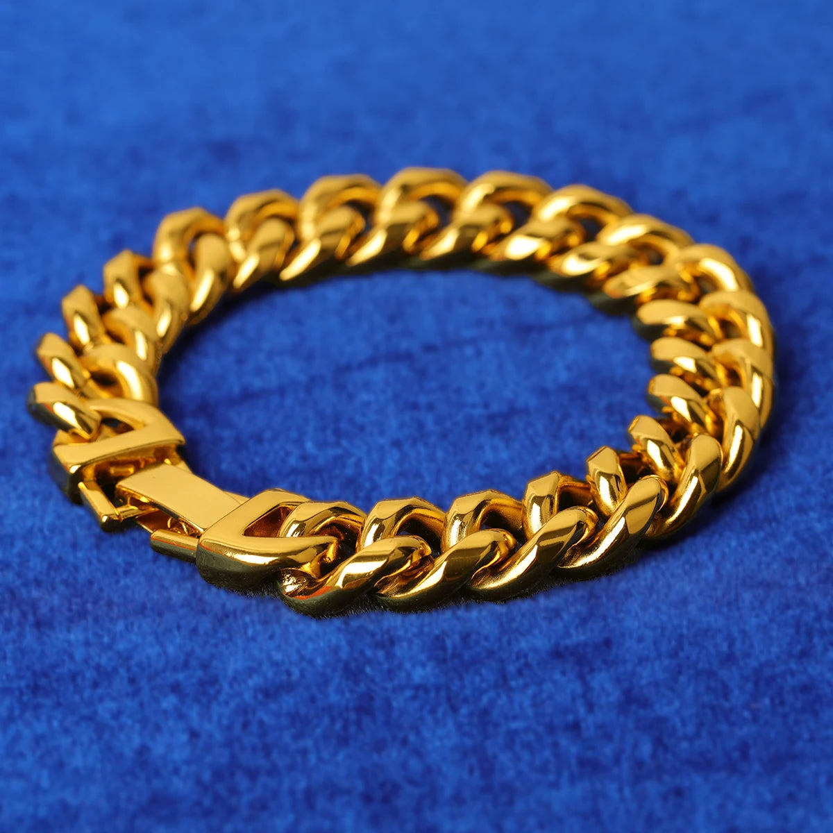 Bling "Smooth Cuban" Bracelet
