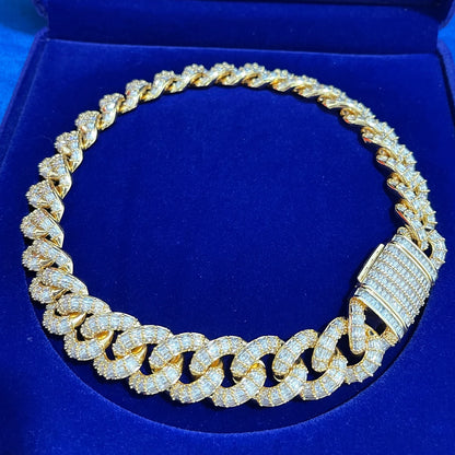 Bling "Supreme" Baguettes Chain