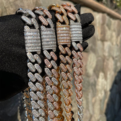 Bling "Miami" Cuban Chain 15mm