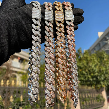 Bling "Miami" Cuban Chain 15mm