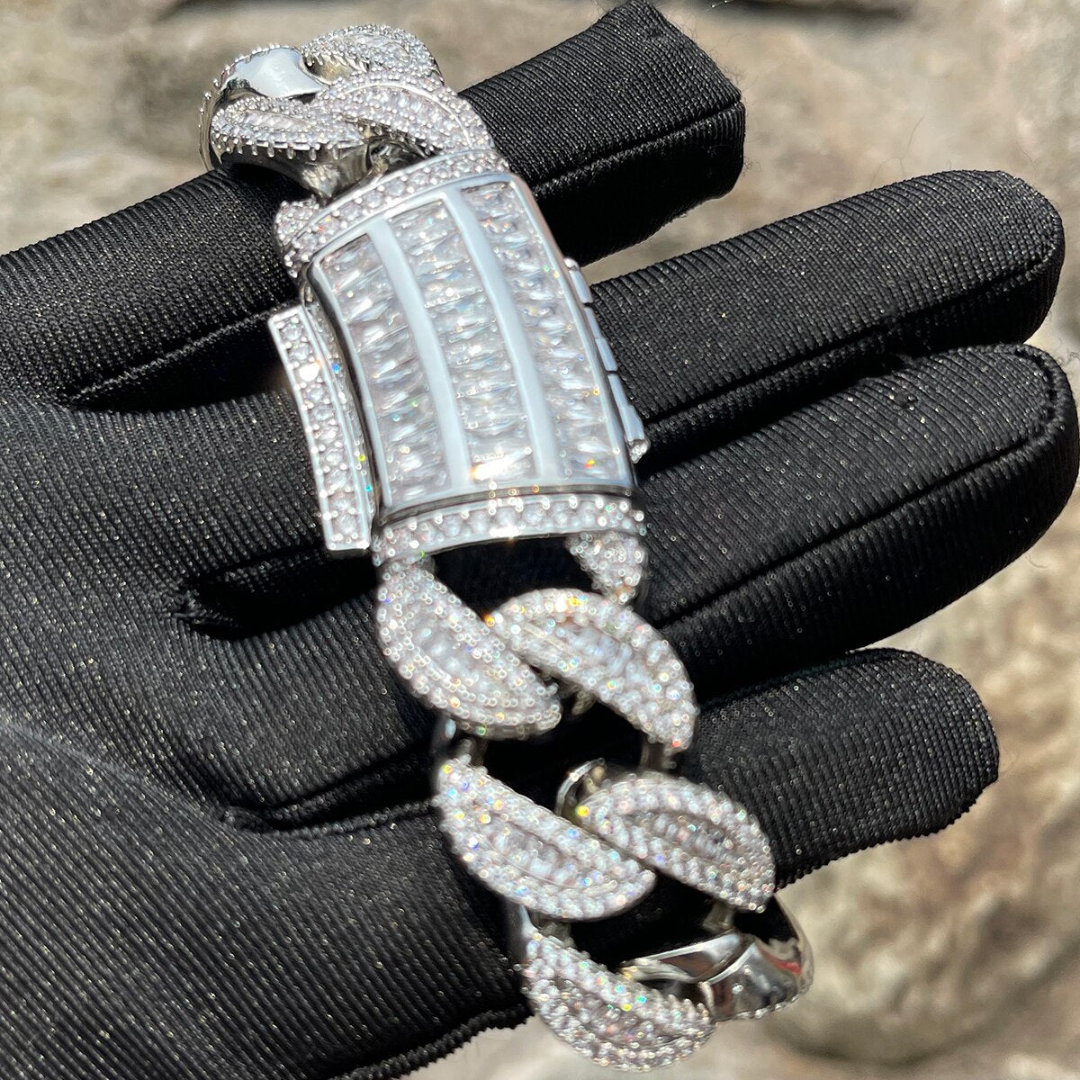 Bling "Royal Baguettes" Bracelet 20mm