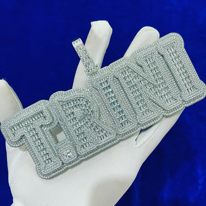 Bling "Trifecta" Custom Pendant