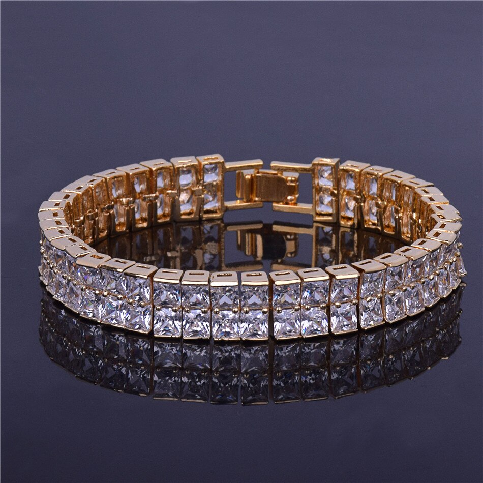 Bling Two Row Tennis Bracelet