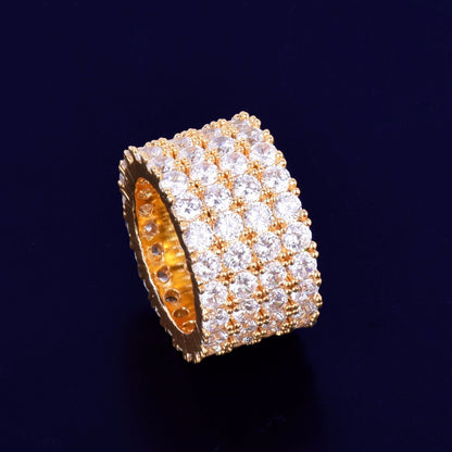 Four Rows Tennis Ring