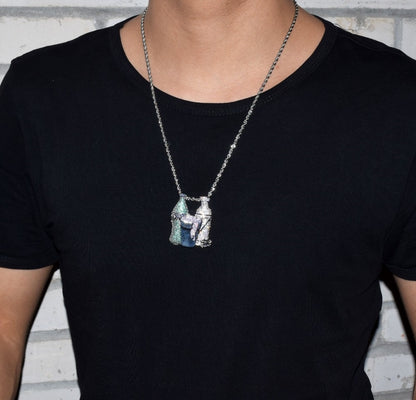 Bling "Drank n' Beans" Pendant