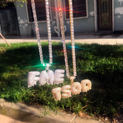 Bling "Storm" Custom Pendant